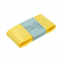 Лента атласная 50 мм ( 2 ") "Gamma" ФАСОВКА 5.4 м №015 желтый