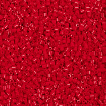 Бисер Чехия BUGLES 351- 12001 0. 5 " 1. 6 мм 50 г 93190 красный