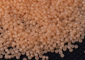 Бисер Чехия круглый 10/0 50г 02184 оранжевый